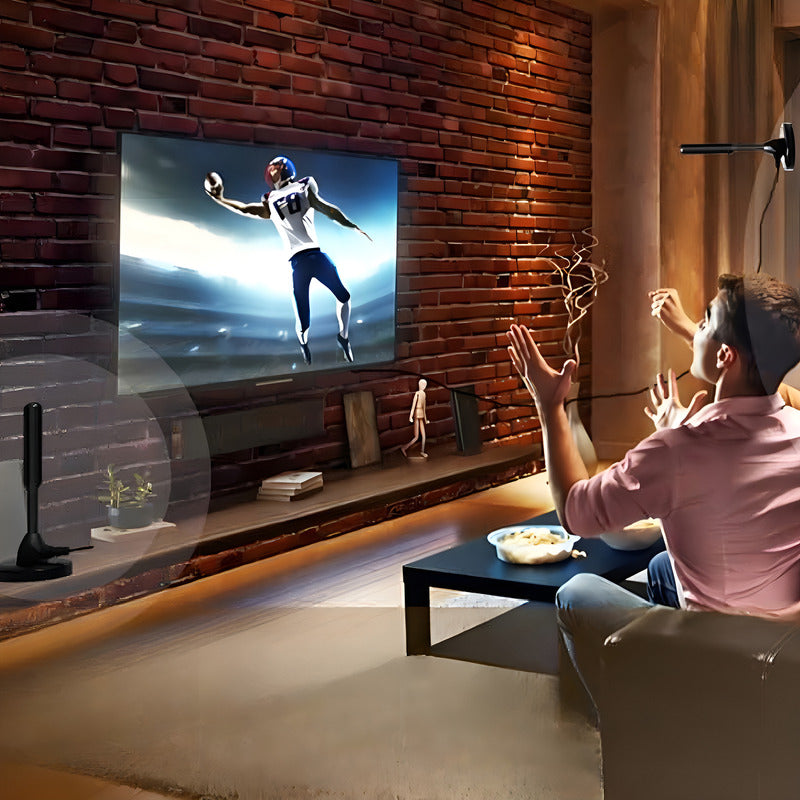 Antena Digital 4k Smart Tv Para Interiores