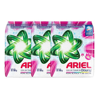 Pack X3 Detergente En Polvo Ariel Con Toque De Downy 700g