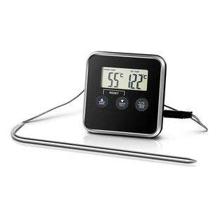 Termómetro Para Asado Mr Beef Carne Parrilla Bbq Digital Negro