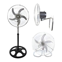 Ventilador De Base 18 Pulgadas 3 Velocidades Fs-4521. Cantidad De Aspas 5 Color De La Estructura Negro Color De Las Aspas Celeste Diámetro 18 Cm Frecuencia 50hz Material De Las Aspas Plástico