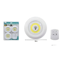 Focos Led Recargable Luz Iman Genérica Usb 40w De Hogar Portatil 3pcs Color Blanco