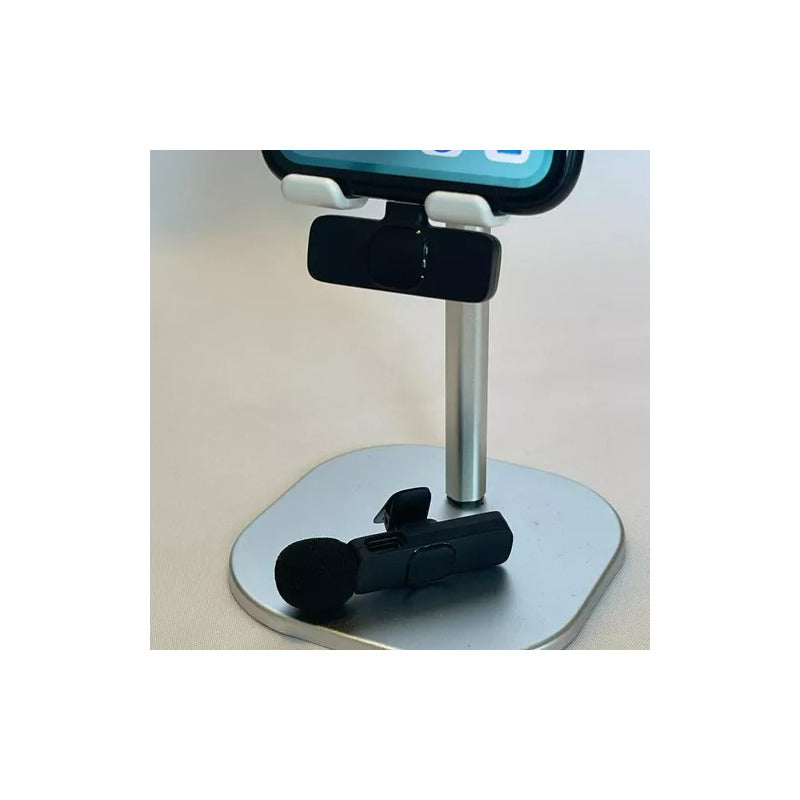 Micrófono Inalámbrico De Solapa Lavalier Celular Usb-c