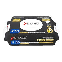 Toallas Húmedas Adulto Premium Emumed 50unid