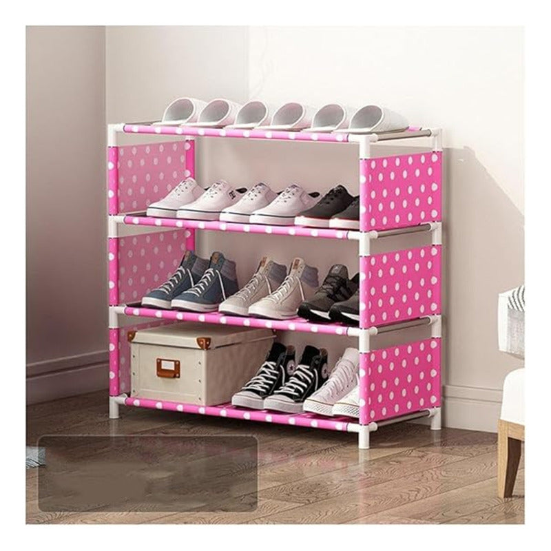 Zapatero Armable 4 Niveles Organizador De Zapato Resistente