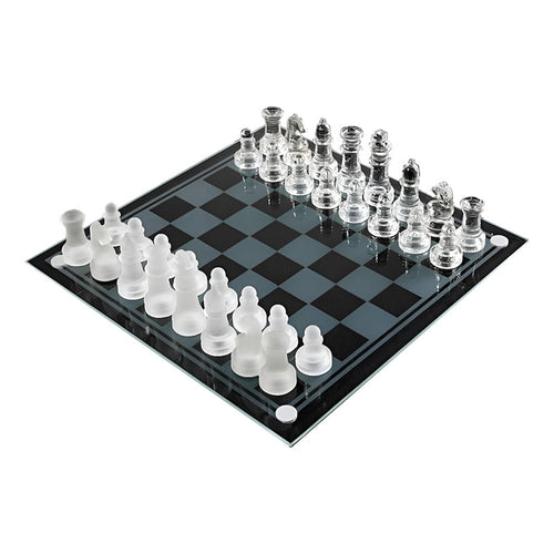 Tablero Ajedrez De Cristal Juego De Ajedrez De Lujo Tablero Cristal