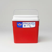 Cooler Nevera Cava Hielera Portátil 35 Litros Reyplast Rojo