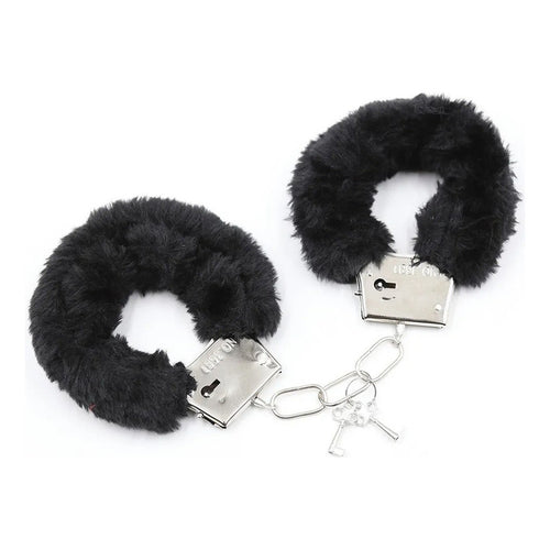 Esposas Bdsm Esposas De Peluche Pulseras Mano Ajustable Negro