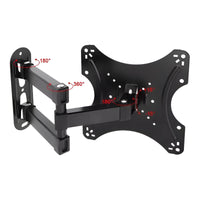 Soporte Tv Brazo Home Desing - 117b-2 14 A 55 Pulgadas Peso Max 50kg Color Negro