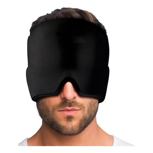 Gorro De Gel Alivio De Migraña Terapia De Frío. Dolor Cabeza