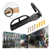 Kit De Soporte De Pared Para Bicicleta Con Gancho De Bicicleta De Color Negro