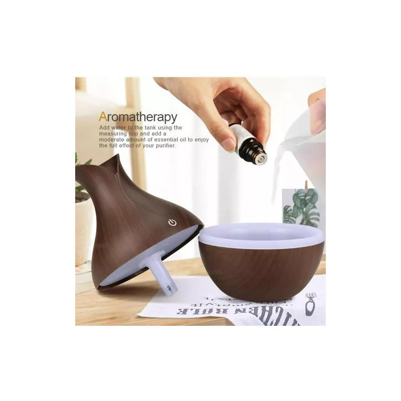 Humidificador De Aire Difusor De Aromaterapia Ultrasonico