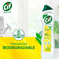 Pack X2 Limpiador Crema Multiuso Cif Limón 750g
