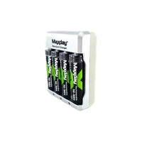 Pack X2 Cargador Baterias Aa Aaa 9v+ 4 Bateria Recargable Aa