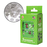 Rejilla Filtros Mallas Pipa Smoke Acero Caja 200 Unidades