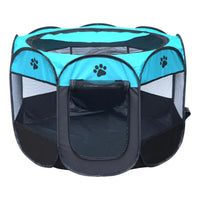 Corral Jaula Para Perro Gato Conejo Plegable Mascota Casa M