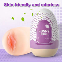X3 Masturbador Realista Masculino Huevito Funny Egg Manual Azar Azar