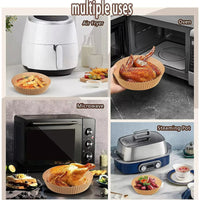 100 Forros Desechables Antiadherente Freidora Aire Air Fryer