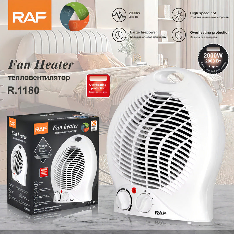 Calefactor Eléctrico Termoventilador 2000w