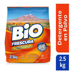 Detergente Bio Frescura En Polvo Desierto Florido 2.5 Kg