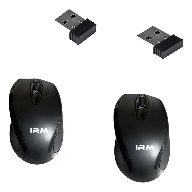 X2 Mouse Usb Inalámbrico Ratón Inalámbrico 2.4g Usb Negro
