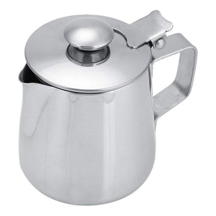 Jarro Lechero 350ml Jarra Espuma Jarra De Leche Con Tapa