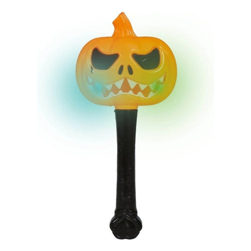 Varita De Calabaza Luminosa Para Halloween Disfraces Fiesta Naranja