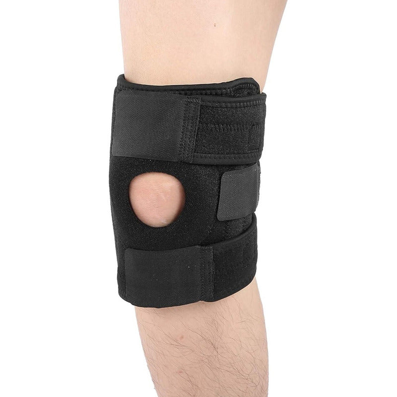 Pack X2 Rodillera Rotuliana Ajustable Soporte Rótula Negro Unica