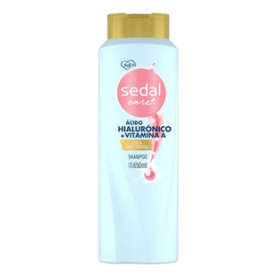Shampoo Sedal 650ml Ácido Hialurónico Vitamina A Liso Frizz