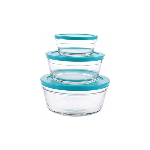 Lonchera Set 3 Taper Tupper Comida Bowl Hermético Contenedor Verde