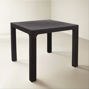 Mesa Roble Ratán Exterior Madera Living Comedor Terraza