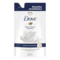 Jabón Líquido Cremoso Dove Nutrición Profunda 500 Ml