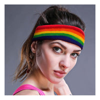 Vincha Cintillo Arcoiris Rayas Lgbt Pride Gb