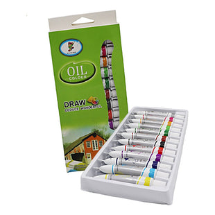 Set De Pintura Oleo 12 Colores Set De Arte Para Pintar