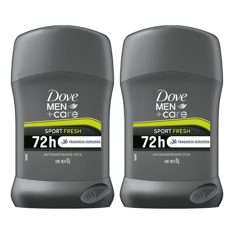 Desodorante Dove Men Antitranspirante Barra Sport Fresh 45g