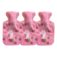 X3 Guatero Mini Bolsa Agua Almohadila Caliente Manos Pies