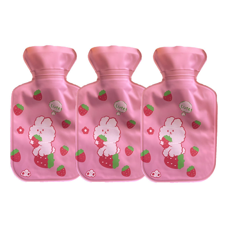 X3 Guatero Mini Bolsa Agua Almohadila Caliente Manos Pies