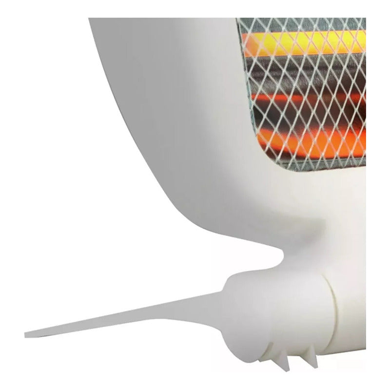 X2 Calefactor Cuarzo Kendal Eléctrico Estufa Calentador Blanco