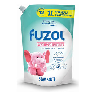Suavizante Fuzol Piel Delicada 1litro Frescura Suavidad