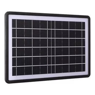 X2 Cargador Panel Solar Multifuncional Celular Energía Solar Negro 5v