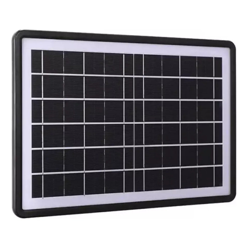 X2 Cargador Panel Solar Multifuncional Celular Energía Solar Negro 5v