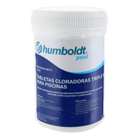 Dosificador Flotante + Tabletas De Cloro Triple Acc Humboldt