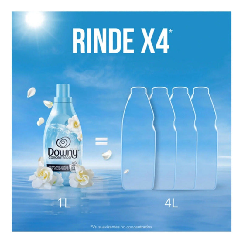 Suavizante Concentrado De Ropa Downy Brisa Suave 1 L