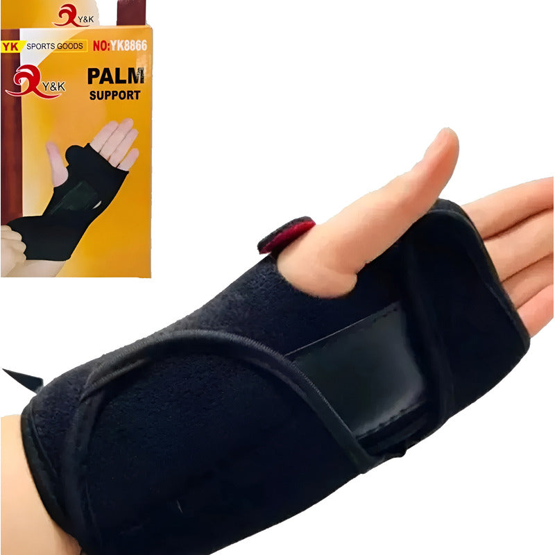 X2 Muñequera Deportiva Guante Compresión Soporte Ortopedico Negro Unica