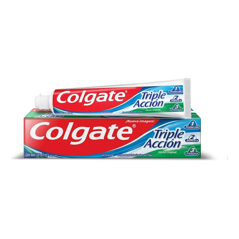 X10 Colgate Triple Accion Crema Dental 100ml Menta Original