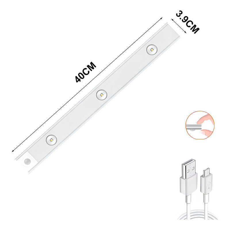 Genérica Led Clóset Pack 2 Blanco Luz Blanca/cálida/neutra 3000 K
