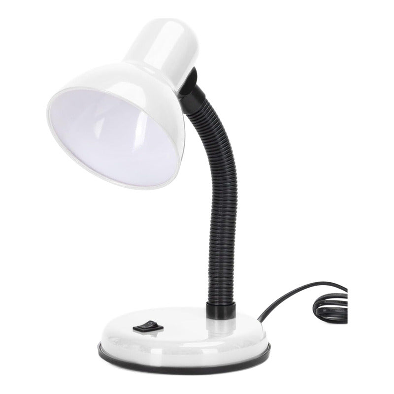 Lampara Escritorio Cuello Flexible Lampara Velador Lectura