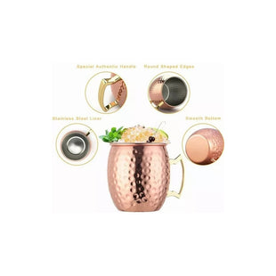 Vaso Jarra Mug De Cobre Premium Coctel Tragos Barra Bar