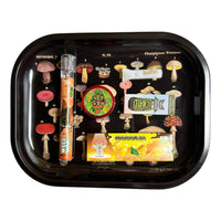 Set Fumador Bandeja + Papelillos + Moledor + Pipa Weed