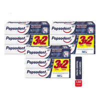 Pack X9 Pasta Dental Pepsodent Proteccion Anti Caries 130g