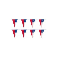 24 Banderines Guirnalda Decorativa Chilena Fiestas Patrias